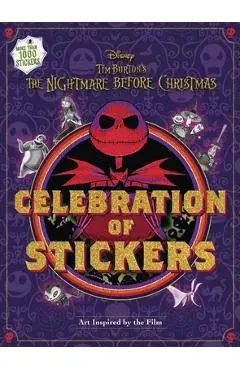 Disney Tim Burton's the Nightmare Before Christmas Celebration of Stickers - Editors Of Thunder Bay Press
