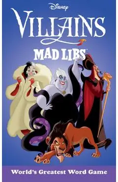 Disney Villains Mad Libs: World's Greatest Word Game - Brandon T. Snider