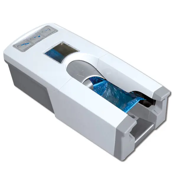 Dispenser acoperitori HYGOMAT CLASSIC - 69.5x31.5x23 cm - culoare alb argintiu