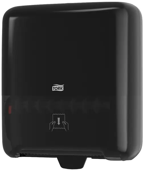 Dispenser de prosoape cu rolă Tork - Matic, H1, 33.7 х 20.3 х 37.2 cm, negru