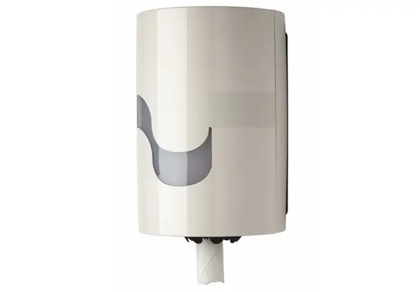 Dispenser prosop hartie derulare centrala Megamini alb Dispenser prosop hartie derulare centrala Megamini alb