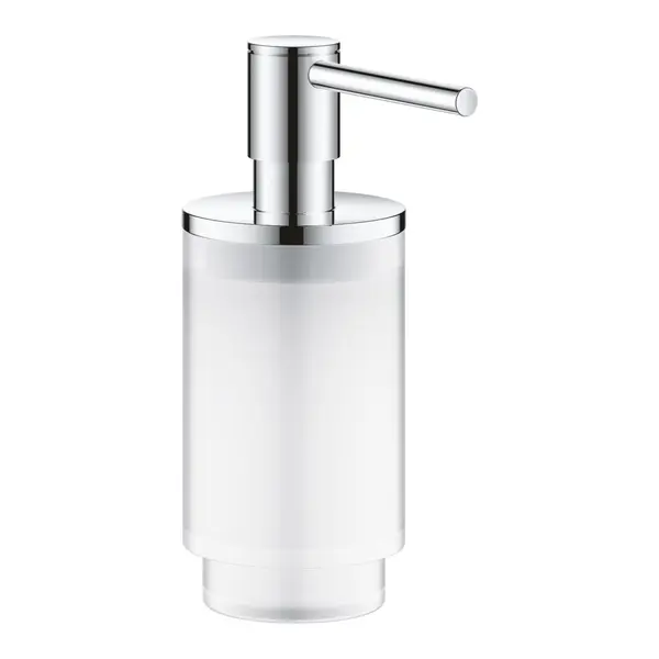 Dispenser sapun Grohe Selection 41028000, 130 mm, sticla/metal, crom