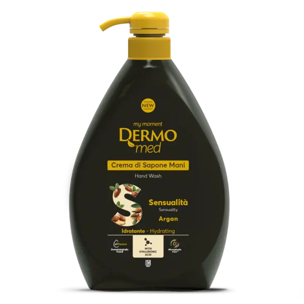 Dispenser Sapun lichid crema cu argan, 1000ml, Dermomed
