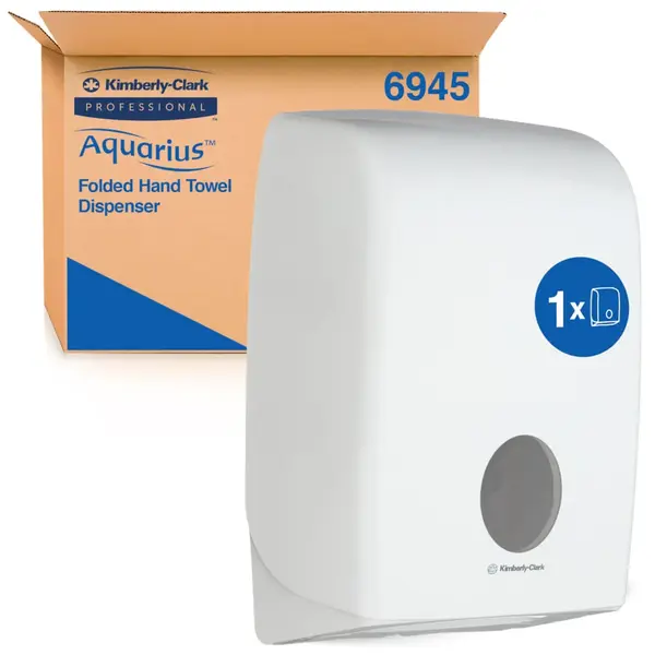 Dispenser servetele pliate Aquarius alb Dispenser servetele pliate Aquarius alb