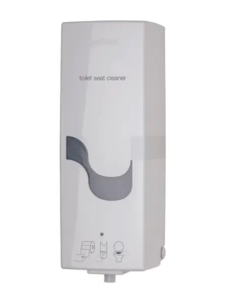 Dispenser solutie curatare capac WC alb Celtex E-Control Dispenser solutie curatare capac WC alb Celtex E-Control