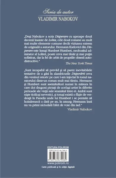 Disperare | Vladimir Nabokov