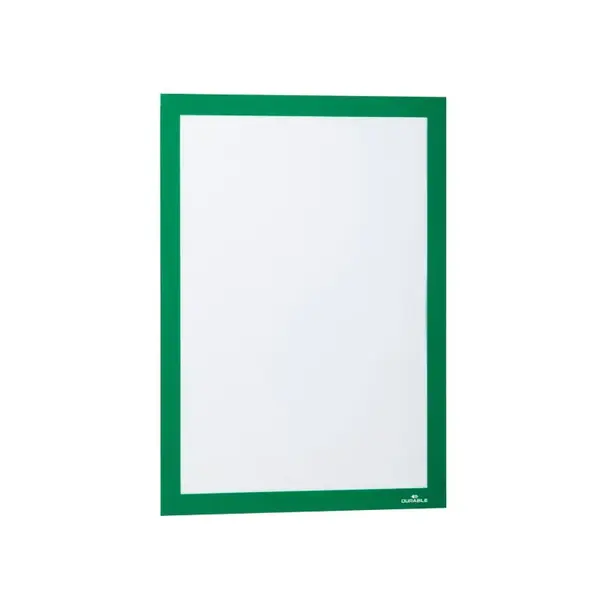 Display autoadeziv magnetic Durable Duraframe A4 2 bucati/set verde Display autoadeziv magnetic Durable Duraframe A4 2 bucati/set verde