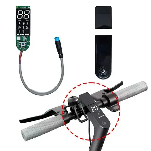 Display cu 2 conectori pentru frana pentru trotineta Xiaomi 1S Essential si Pro2