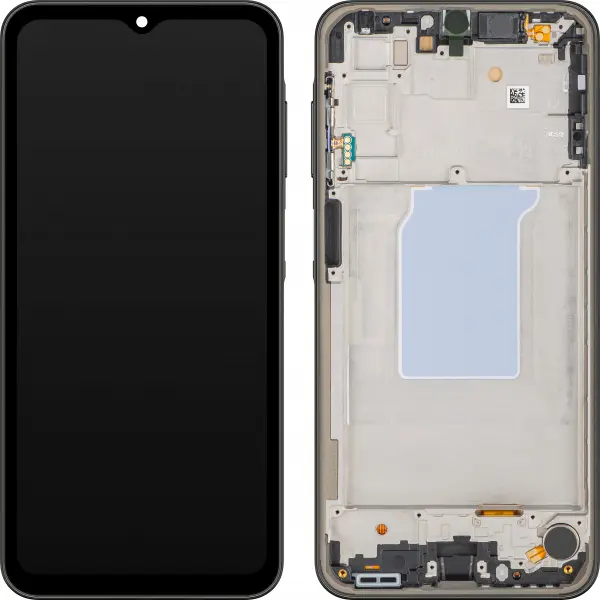 Display cu Touchscreen MP compatibil cu Samsung Galaxy A26 A266, cu Rama, Negru