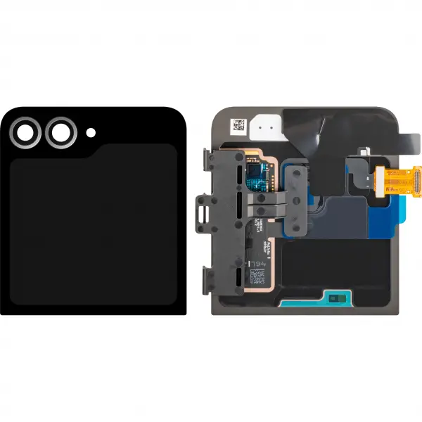 Display cu Touchscreen Samsung Galaxy Z Flip6 F741, Sub Outer, Argintiu (Silver Shadow), Service Pack GH97-30012A