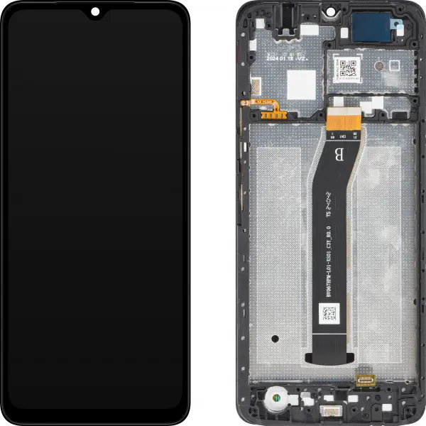 Display cu Touchscreen Xiaomi Redmi A3, cu Rama, Negru, Service Pack 5600010C3Y00