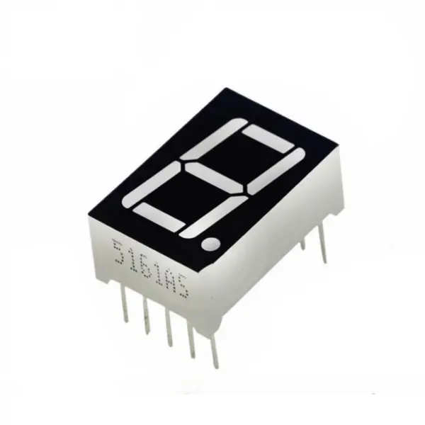 Display LED 1 digit 7 segmente, 0.56 , catod comun
