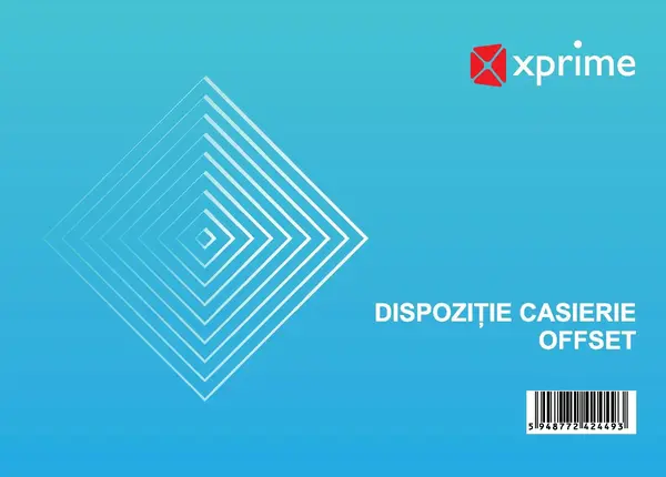 Dispozitie casierie A6 offset coperta Dispozitie casierie A6 offset coperta