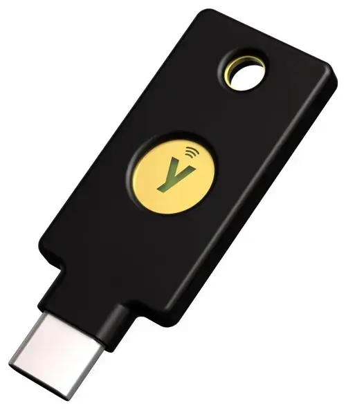 Dispozitiv criptografic securizat tip token Yubico YubiKey 5C NFC FIPS, USB-C