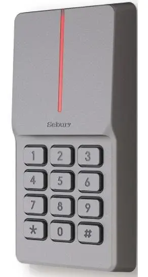 Dispozitiv de control acces standalone cu cititor Sebury Skey2, RFID 125Khz / HID / Mifare 13.52Mhz, Wiegand 26, SKEY2