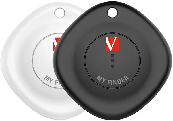 Dispozitiv de urmărire Verbatim - My Finder Bluetooth, 2 buc., negru /alb
