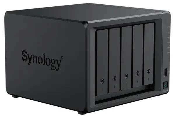 Dispozitiv NAS Synology - DiskStation DS1525+, 5-bay, 2.5Gbps, negru