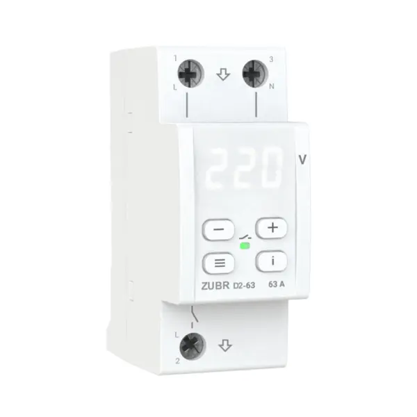 Dispozitiv protectie retea electrica ZUBR D2-63 63A IP20
