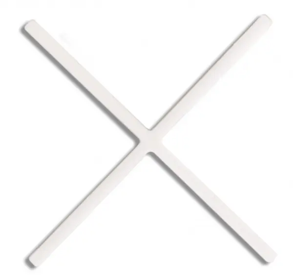 Distantiere ( Cruciulite ) pt. placi - gresie si faianta - Rost 1 mm - 300 buc - RUBI-2911