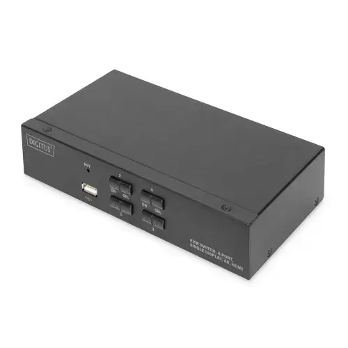 Distribuitor KVMP USB HDMI 1/4, Digitus