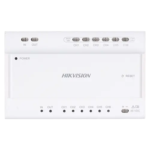 Distribuitor Video/Audio 2 fire pentru 6 posturi - HIKVISION DS-KAD7060EY