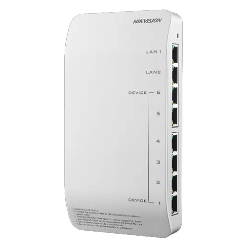 Distribuitor Video/Audio pentru 6 posturi - HIKVISION