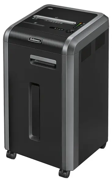 Distrugător de documente Fellowes - Powershred 225Ci, 60 L, Черен