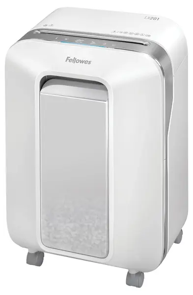 Distrugător de documente Fellowes - Powershred LX201, 22L, alb
