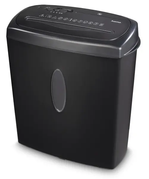 Distrugător de documente Hama - Home X10CD, 15l, negru