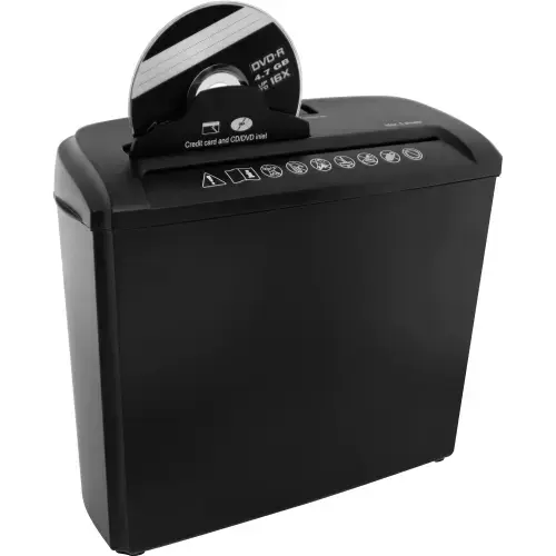 Distrugator de Documente Media-Tech Shredder, pentru Hartie, CD, DVD si Carti de Vizita, cos 7 l