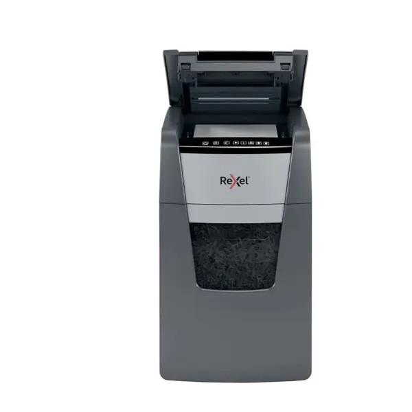 Distrugator documente automat cross cut 150 coli Rexel Optimum Autofeed+ 150x Distrugator documente automat cross cut 150 coli Rexel Optimum Autofeed+ 150x