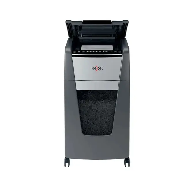 Distrugator documente automat micro cut 300 coli Rexel Optimum Autofeed+ 300m Distrugator documente automat micro cut 300 coli Rexel Optimum Autofeed+ 300m