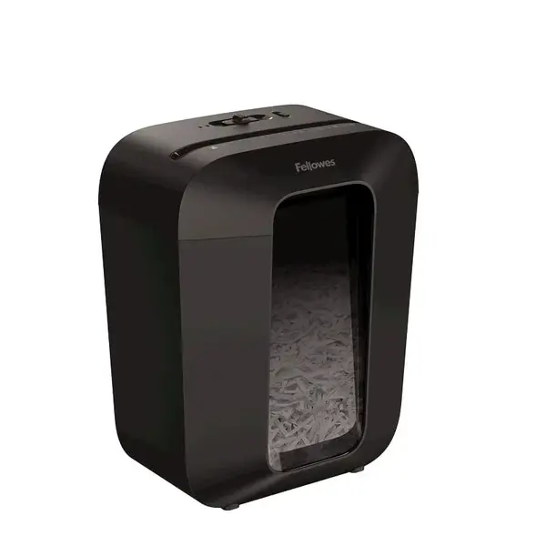 Distrugător documente Fellowes LX50 cross‑cut P‑4 9 coli coș 17 L Distrugător documente Fellowes LX50 cross‑cut P‑4 9 coli coș 17 L