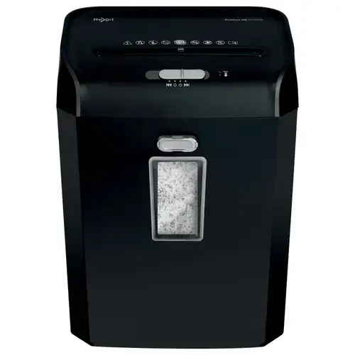 Distrugator manual documente Rexel QS REX823 2104583EU, 8 coli, P4, cross-cut/tip confeti, cos 23 litri