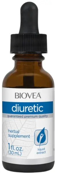 Diuretic Liquid Drops, 30 ml, Biovea