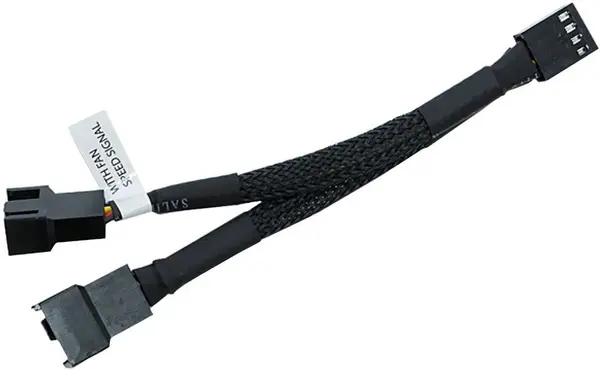 Divizor EKWB - Y-Splitter 2-Fan PWM, 10 cm, negru