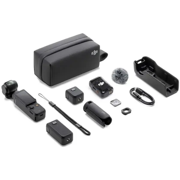 DJI Camera de actiune DJI Osmo Pocket 3, Creator Combo, 3 axe, 2 x zoom