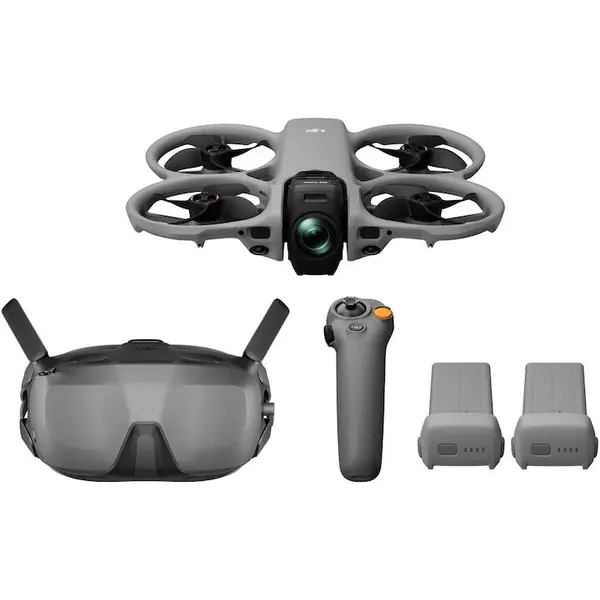 DJI Drona DJI Avata 360 Motion Fly More Combo, 120MP 8K/60fps HDR + DJI Goggles N3, Gri