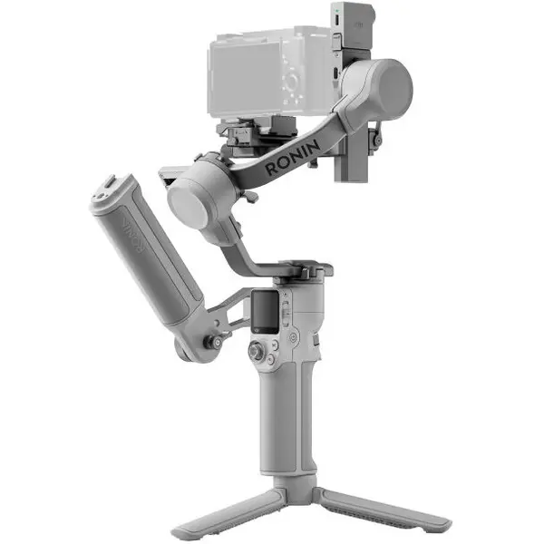 DJI Stabilizator DJI RS 4 Mini Combo, Gimbal 3 axe, sarcina maxima 2 kg, Bluetooth 5.1, 13 ore autonomie