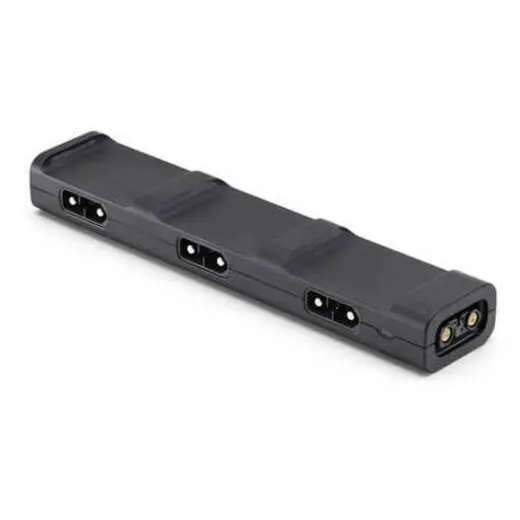 DJI Statie incarcare acumulatori DJI FPV, indicator LED, timp de incarcare 55 de minute, NM/ CP.FP.00000035.01, Negru