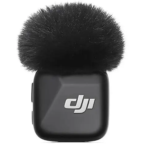 DJI Transmitator DJI Mic Mini cu clips cu microfon incorporat (2,4 GHz, Negru Infinity)