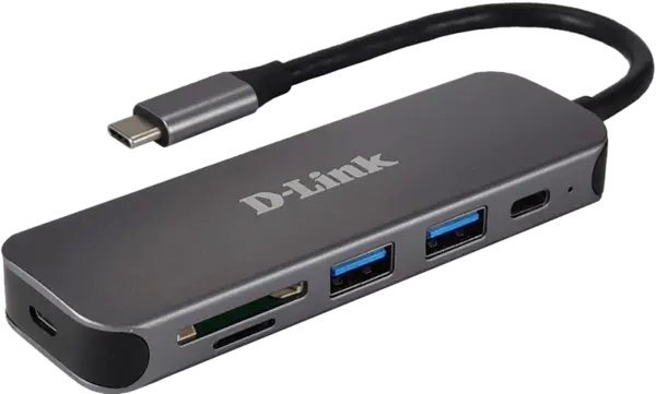 DLINK 5-in-1 USB-C Hub DUB-2325 DLINK 5-in-1 USB-C Hub DUB-2325