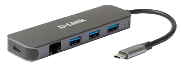 DLINK 5-IN-1 USB-C HUB DUB-2334 DLINK 5-IN-1 USB-C HUB DUB-2334