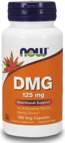 DMG, 125 mg, 100 capsule, Now