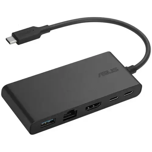 Docking Station ASUS DC201, 4K, USB-C, 5 in 1, HDMI 2.1, Negru