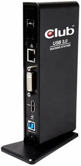 Docking Station Club 3D SenseVision, CSV-3242HD, USB 3.0, HDMI, Dual Display
