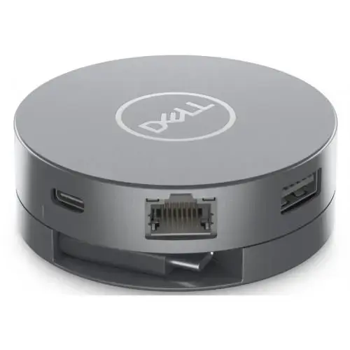 Docking Station Dell 6-in-1 DA305, 2 x USB 3.1 Gen 2, 1 x USB-C, 1 x HDMI, 1 x DisplayPort, 1 x RJ45, Gri