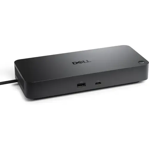 Docking Station Dell Pro Dock WD25, HDMI, 2xDP, USB-C, 1GbE, 130W, Negru