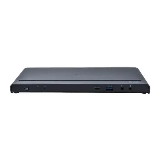 Docking Station i-Tec CATRIPLE4KDOCKPD2, 5x USB 3.0, Thunderbolt 3, 4K, 85 W (Negru)