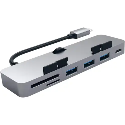 Docking station Satechi Aluminum TYPE-C CLAMP PRO, Space Grey